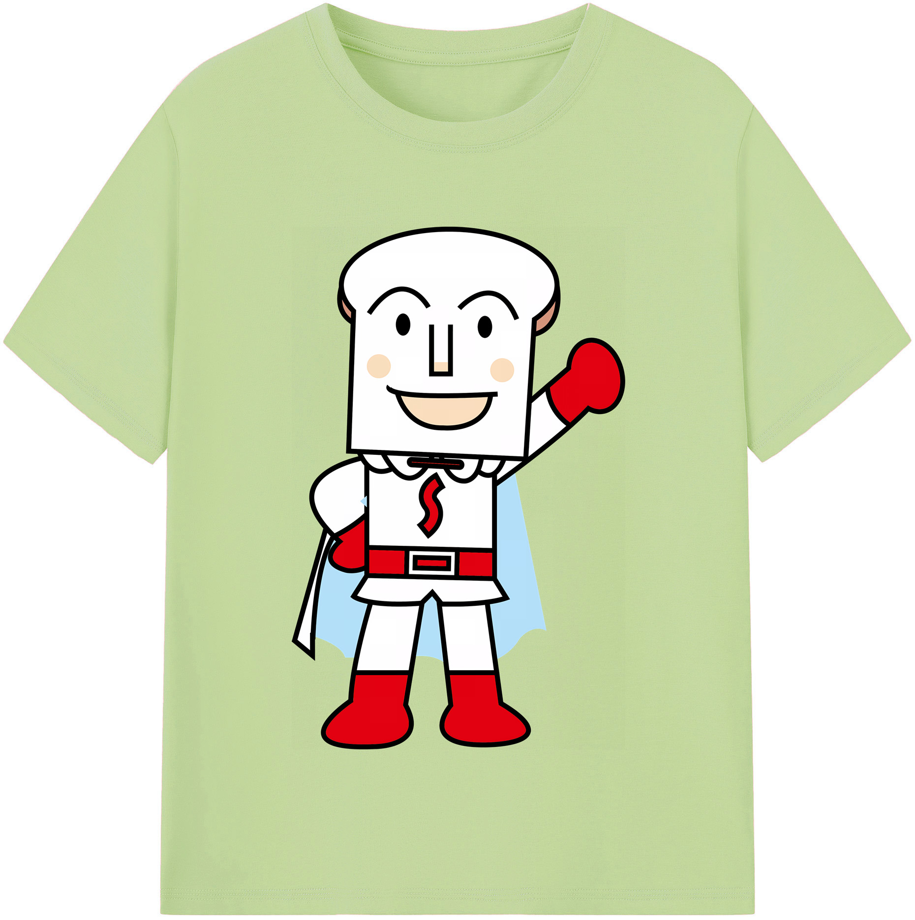 （画像用） アンパンマン Anpanman 綿100％半袖Tシャツ（フロントプリント）
